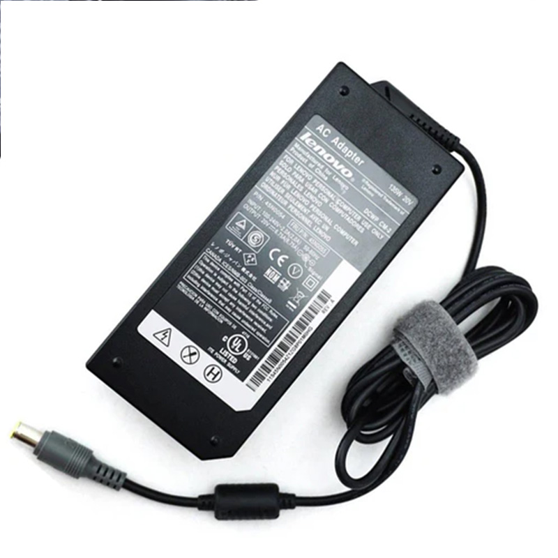 Original Lenovo AC Power Adapter Charger 45N0059 135W 20V 6.75A Charger for Lenovo ThinkPad, 7.9*5.5mm